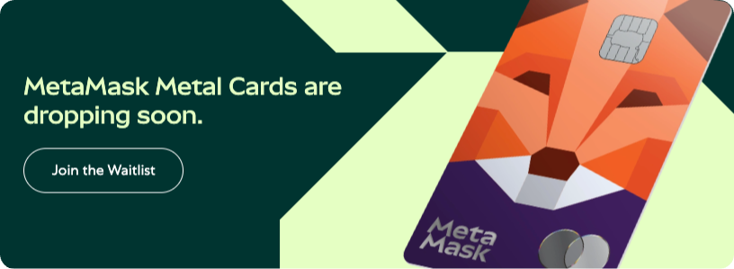 MetaMask Metal Card
